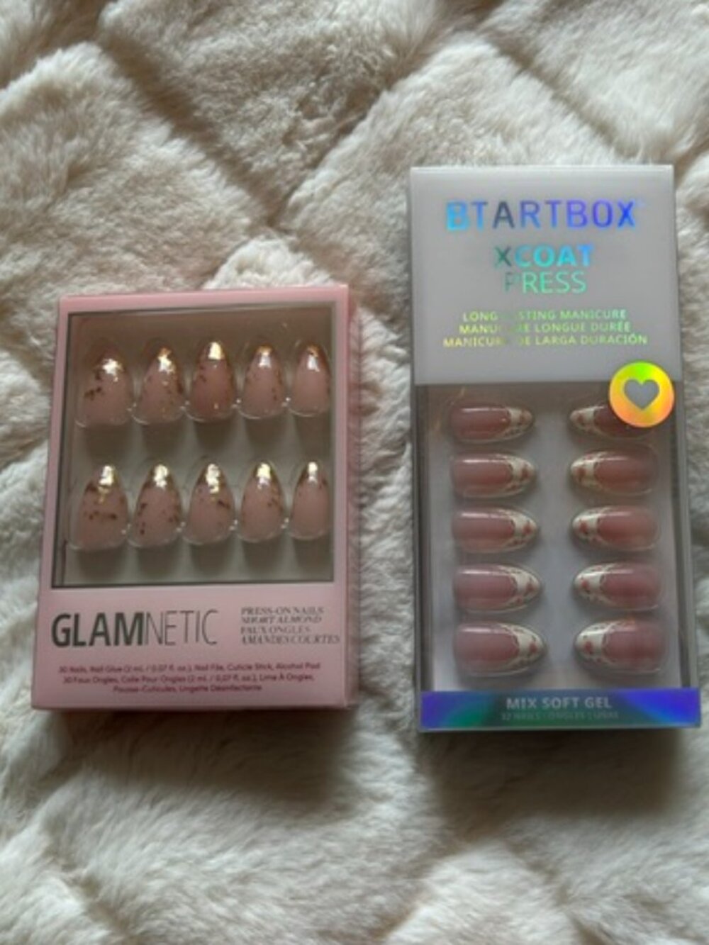 NIB Two Sets of Acrylic Press-On Nails